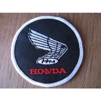 Clothing accessories: Honda Round Embroidered Patch