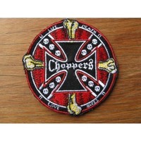 Choppers Round Embroidered Patch