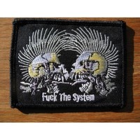 Fu..k The System Embroidered Patch
