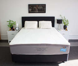 Bed: Calibration Hybrid King Mattress