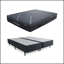Bed: Balance Perfection King Size Mattress and Base