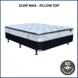 Bed: Sleep Max Pillow Top Bed - King Single