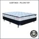 Sleep Max Pillow Top Bed - King Single
