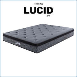 Hypnos Lucid Euro Top Memory Foam Pocket Springs Mattress King Single