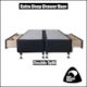 Extra Deep Drawer Bed Base Double Split (NZ Made)