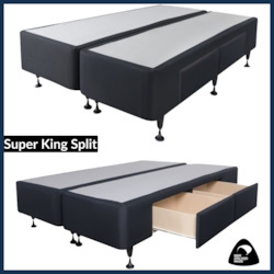 Bed: Extra Deep Drawer Bed Base Super King (NZ Made)