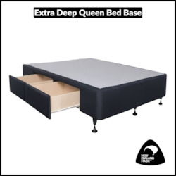 Extra Deep Drawer Bed Base Queen (NZ Made)