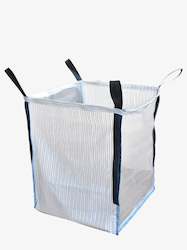 Bag or sack wholesaling - textile: TYPE J | 1000kg | Breathable | Duffle Top | Flat Bottom | Baffle | 1000 x 1000 x 1000  | 10 Bags