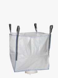 Bag or sack wholesaling - textile: TYPE C | 1250kg | Heavy Duty | Open Top | Spout Bottom | 900 x 900 x 1000  | 10 Bags