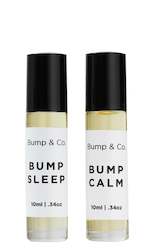 Bump Calm Relief & Bump Sleep Relax Roller Oil Set
