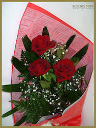 All: 3 Red Roses