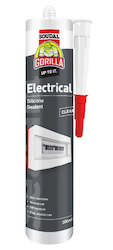 Gorilla Electrical Silicone Sealant 300ml Clear