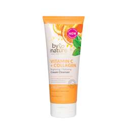 Brightening and Hydrating Cream Cleanser with Vitamin C and Collagen