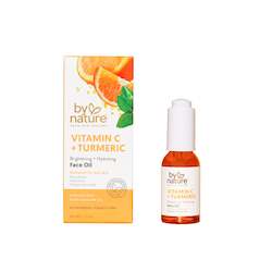 Vitamin C: Brightening and Hydrating Face Oil with Vitamin C + Turmeric