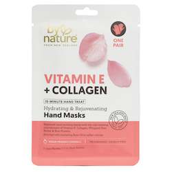 Masks: Vitamin E + Collagen Hydrating & Rejuvenating Hand Masks