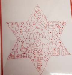 Christmas: Christmas blessings star