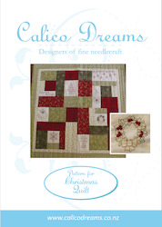 Christmas: CALICO DESIGNS Christmas Wishes PDF Quilt Pattern