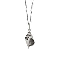 Jewellery mfg: Meadowlark - Sterling Silver Conch Charm Necklace