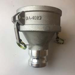 4" (100mm) / 2" (50mm) Type DA Aluminium Camlock