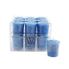 Internet only: âWâ Range 50mm scented votive candle (18 pack)