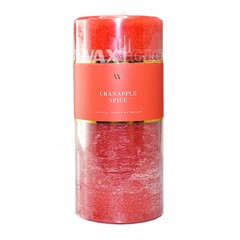 70mm x 150mm 'W' Collection - scented pillar candle