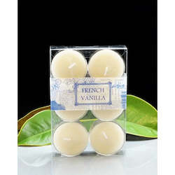 Internet only: French Vanilla tealights - 6 Pack