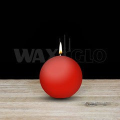 Internet only: 60mm ball (round) candle - 35 colours