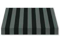 Recacril manhattan black/grey stripe - 5 metres