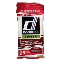 2021-22 Donruss Soccer Fat Pack