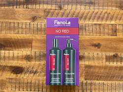 Hairdressing: Finola No Red Shampoo and Mask 350ml Gift Pack