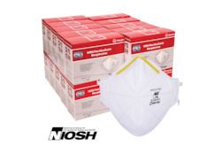 N95 NIOSH Face Masks - Full Carton - 20 Boxes of 20 masks (400 masks)