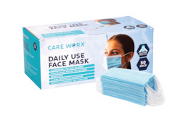 Care Worx : Daily Use Face Masks - Box of 50