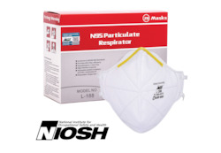 N95 NIOSH Face Masks - Box of 20