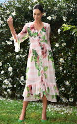 SWOON LAKE Dress " Rose All Day "