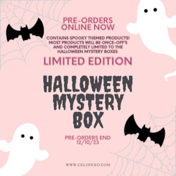 Soap manufacturing: *LIMITED | PRE-ORDERS* Halloween Mystery Box ð