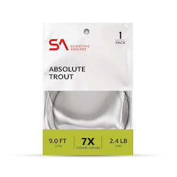 Scientific Anglers Tapered Leader Absolute Trout