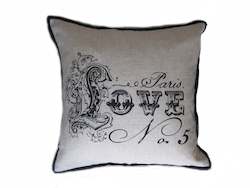 Love Paris Cushion