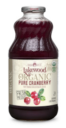 Health food wholesaling: Pure Cranberry Juice - 946ml
