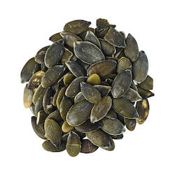 Health food wholesaling: Pumpkin Seeds (Pepitas) GWS Dark Green Organic - 3kg