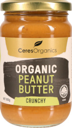 Health food wholesaling: Organic Peanut Butter, Crunchy - 300g
