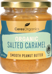 Organic Salted Caramel Peanut Butter, Smooth - 220g