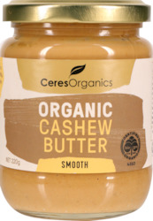 Organic Cashew Butter, Smooth - 220g