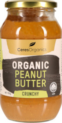 Health food wholesaling: Organic Peanut Butter, Crunchy - 700g