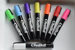 Chalk Markers: Chalkd Markers - 6mm chisel/bullet tip