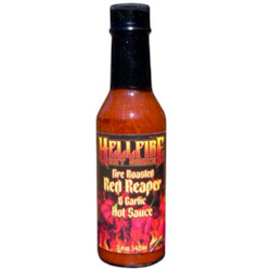 Hellfire Fire Roasted Reaper and Garlic Hot Sauce