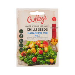 Culley's Chilli Seeds Habanero Mix