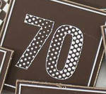 Chocolate: 70th design chocolates - gift packs