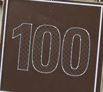 100th design chocolates - singles