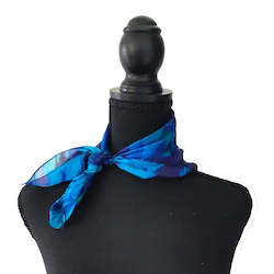 Mothers Day: Paua` Pouring Silk Scarf