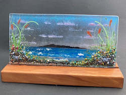 Feature Cityscapes: Kapiti Island 20cm base by 10cm high